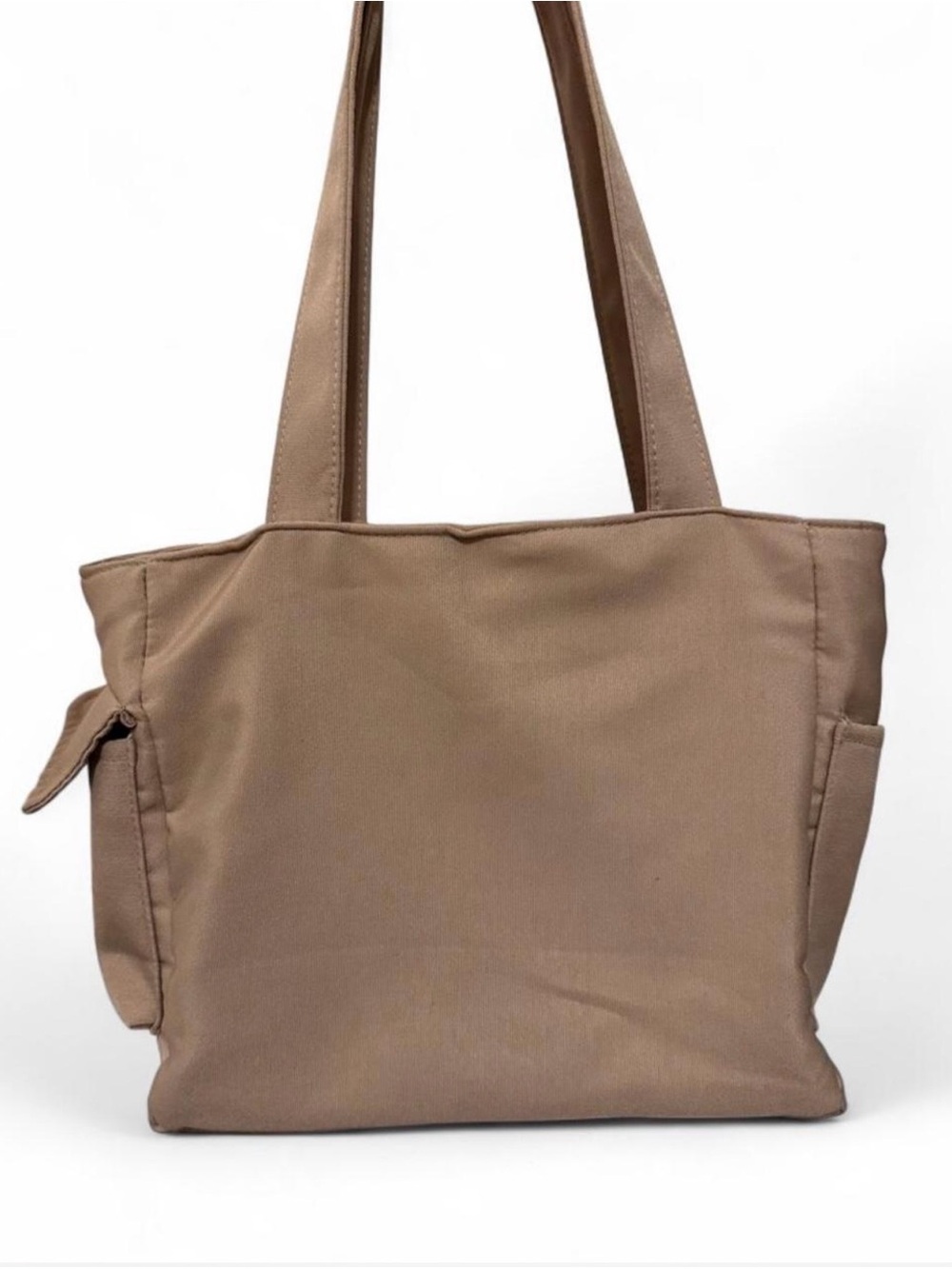 Everyday Taupe Tote Bag - Versatile Women's Shoulder Bag